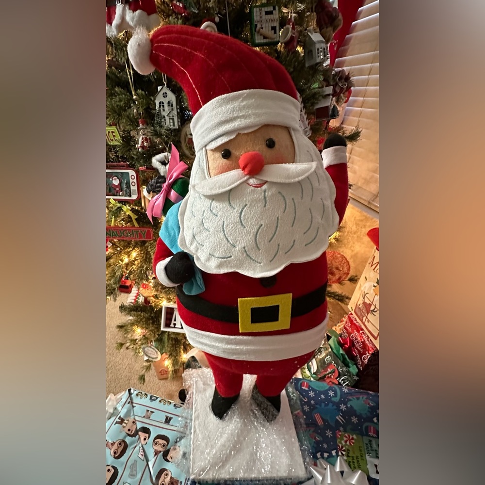 Fabric Santa Claus Decoration